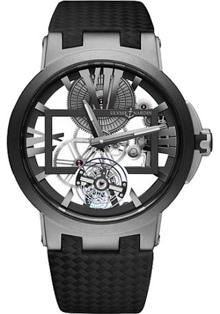 Review Ulysse Nardin Executive Skeleton Tourbillon 1713-139 watches review - Click Image to Close